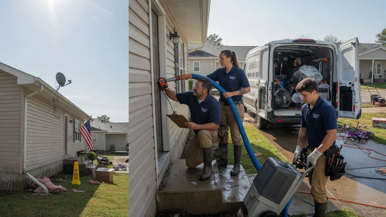 Ceiling Water Damage Restoration in Ravenna, OH near me